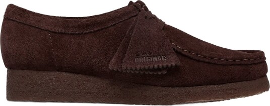 Clarks Originals Wallabee. D - CHOCOLATE SDE - 35.5
