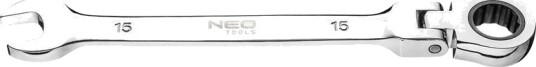NEO TOOLS 09-057 Kombinasjonsnøkkel med skralle