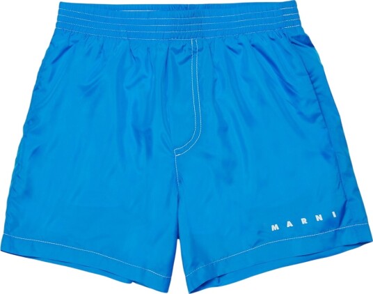 Marni Badeshorts Marine Blå Marni 14 år 164 Badetøy
