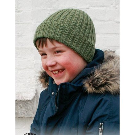 Winter Fun by DROPS Design Lue Strikkeoppskrift str 2 12 år