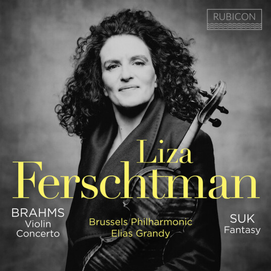 Liza Ferschtman Brahms: Violin Concerto Suk: Fantasy CD