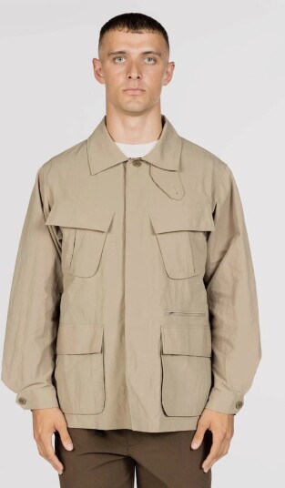 SNOW PEAK Nylon Washer Jacket Beige L SNOW PEAK Nylon Washer Jacket Beige L