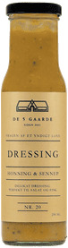 DE 5 GAARDE Dansk premium honning/sennep dressing 250 ml. DE 5 GAARDE Dansk premium honning/sennep dressing 250 ml.