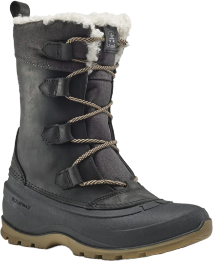 Kamik Women"s Snowgem Black Black Noir 39 Kamik Women"s Snowgem Black Black Noir 39