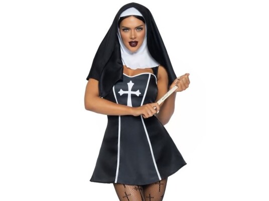 Naughty Nun Kostume Naughty Nun Kostume