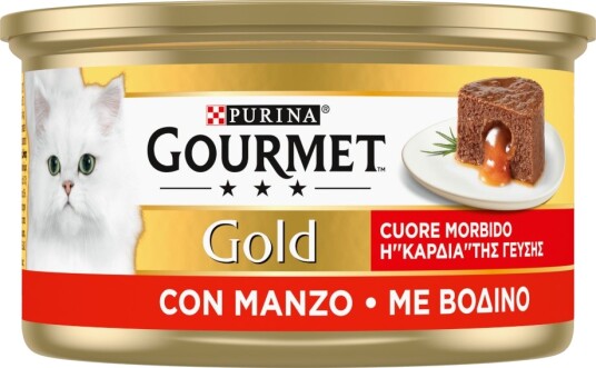 Gourmet Våtfôr Sparepakke Gold Melting Heart Okse 24 X 85 G