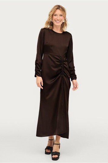 Twist & Tango Maxikjole Malene Dress Brun Twist & Tango Maxikjole Malene Dress Brun