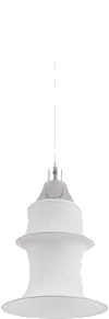 Artemide Falkland Taklampe H53 Hvit