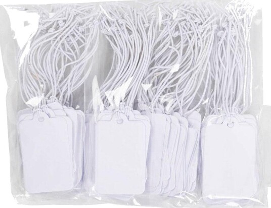 Creativ Company 01272 Gaveetiketter Hvit 25x40mm 100 stk