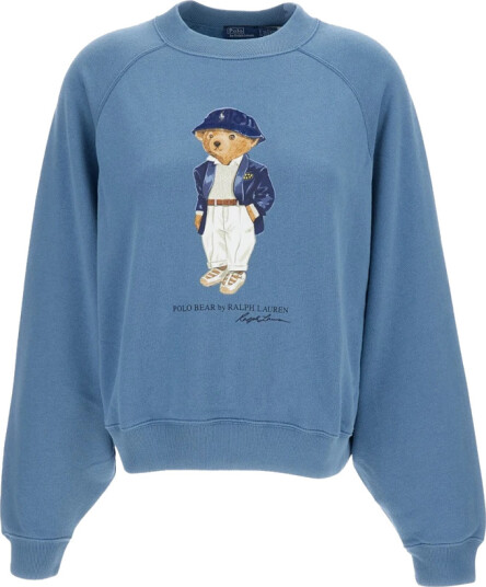 Polo Ralph Lauren Polo Bear Lightweight Fleece Crewneck Blue M