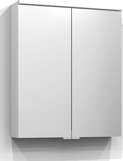 Svedbergs Sarek speilskap med LED, 60x72 cm, hvit