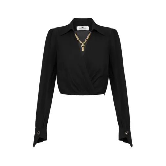 Elisabetta Franchi Dame Bluser & Skjorter Svart L,
