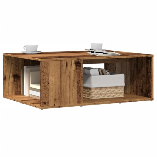 Salongbord gammelt tre 90x67x33 cm konstruert tre 8721158439055