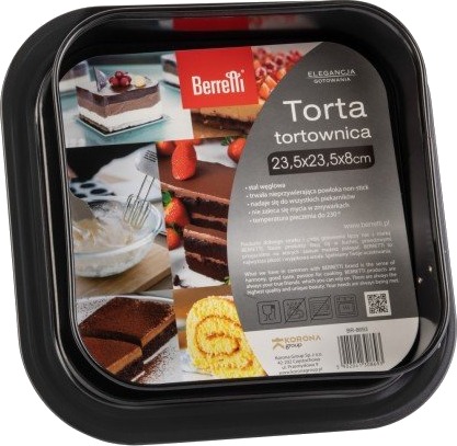 Triton Kvadratisk Paiform Svart Non Stick 23,5 Cm