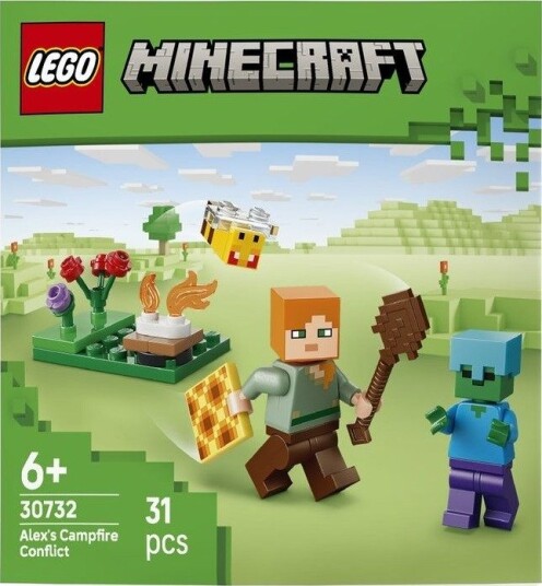 Lego Minecraft 30732 Alex' Leirbålskonflikt