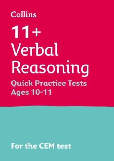 11+ Verbal Reasoning Quick Practice Tests Age 10-11 (Year 6) Av Letts 11+