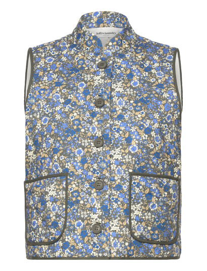 Lollys Laundry Cairoll Quilted Vest   Multi/patterned   XS