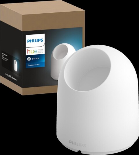 Philips Hue Secure Innendørs Bordstativ Hvit for Overvåkningskamera