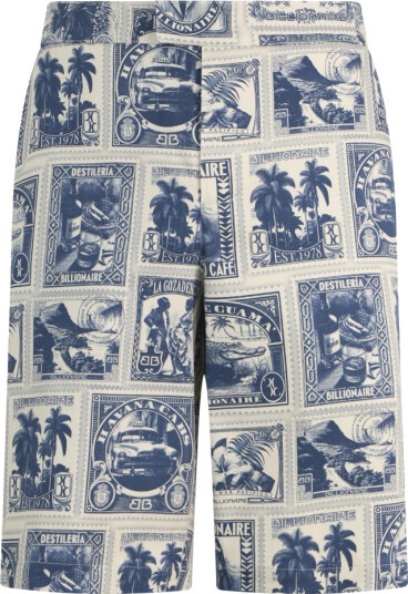 Billionaire Herre Shorts Blå M,