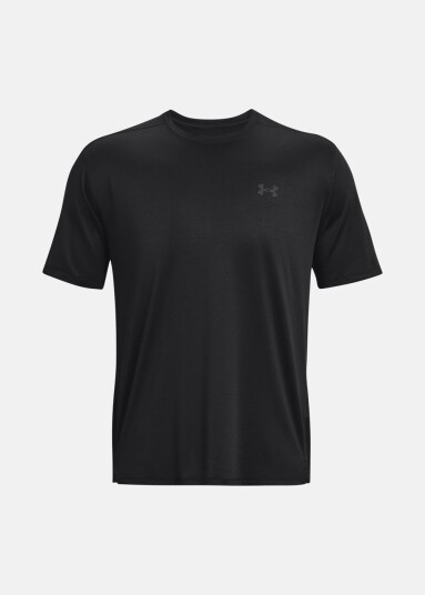 Ua Tech Vent Ss Black 4xl  Trenings T Shirts