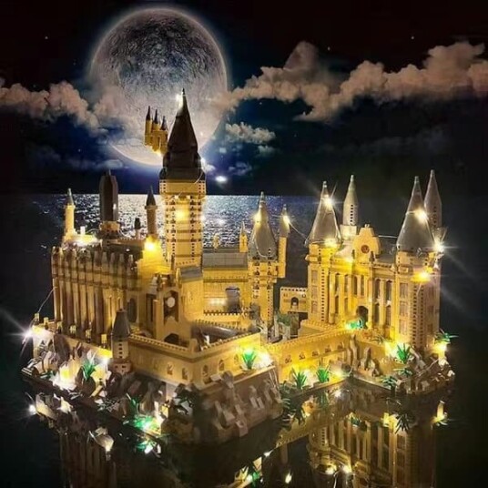 Harry Potter Galtvort Slott Modellbyggesett Uten Lys