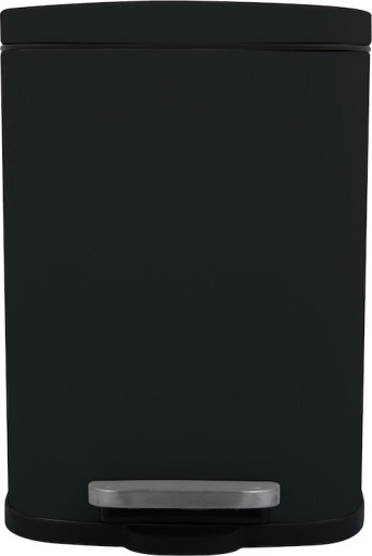 Spirella pedalbøtte Akira matt svart 12 l black
