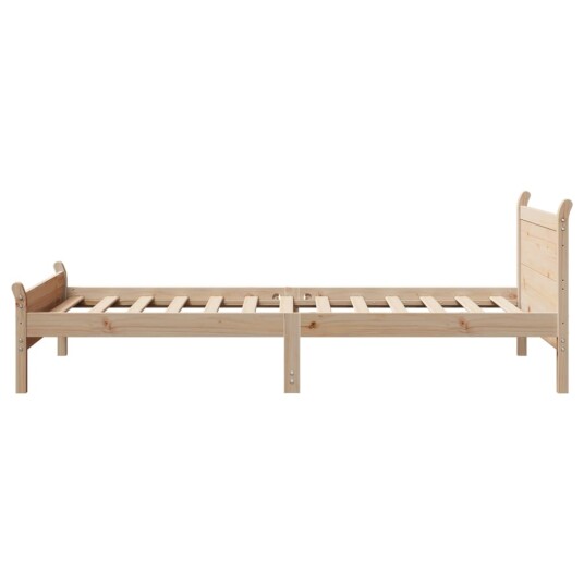 Sengeramme uten madrass 90x190 cm heltre furu 8721158396259