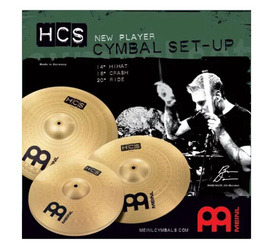 Meinl HCS Standard Beckensatz