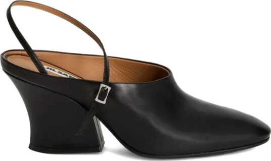 Jil Sander, Dame, Sko, Svart, 40 EU,