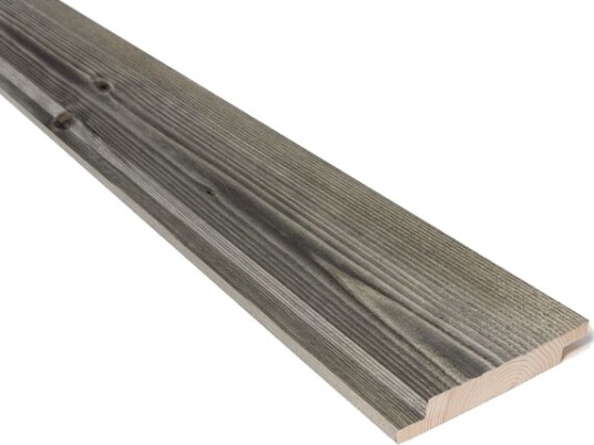 Nord Kledning profilert tett andre gran 19x123 mm dobbelfals klasse 1 grå Nord Kledning profilert tett andre gran 19x123 mm dobbelfals klasse 1 grå