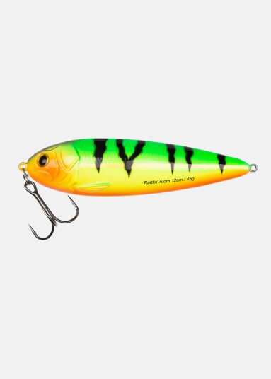 Rattlin Atom 9.5cm Fire Tiger Rattlin Atom 9.5cm Fire Tiger