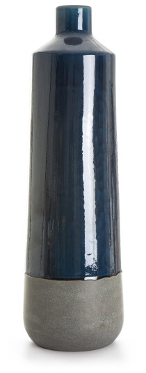 Enjoy Design Vase i stengods petrol H:75cm Enjoy Design Vase i stengods petrol H:75cm