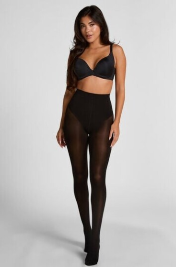 Hunkemöller Strømpebukse 40 Denier Core Control Svart
