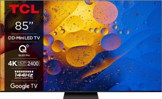 TCL MQLED85 85" 4K Mini-LED QLED Smart TV 144Hz HDR 2024