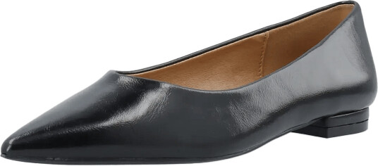 Bianco Biabari Pointy Flat Faux Leather   Black   41