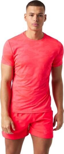 Björn Borg Men"s Borg Performance T-Shirt Diva Pink XXL Björn Borg Men"s Borg Performance T-Shirt Diva Pink XXL