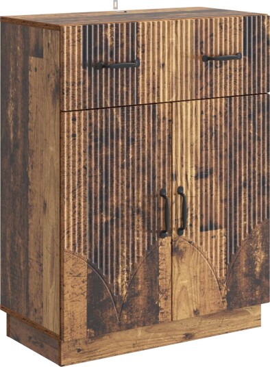Serviesskap Gammelt tre 66 x 34,5 x 87 cm Konstruert tre Serviesskap Gammelt tre 66 x 34,5 x 87 cm Konstruert tre