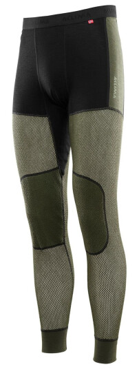 Aclima WoolNet Hybrid Longs M's Jet Black Olive Night XXL