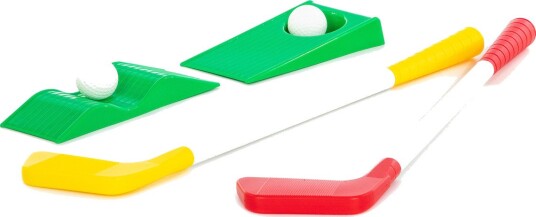 Polesie Golf Lekesett For Baby - 6 Deler - Grønn/Hvit/Rød/Gul