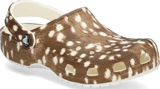 Crocs Classic Pop Animal Clog   Brown   38/39