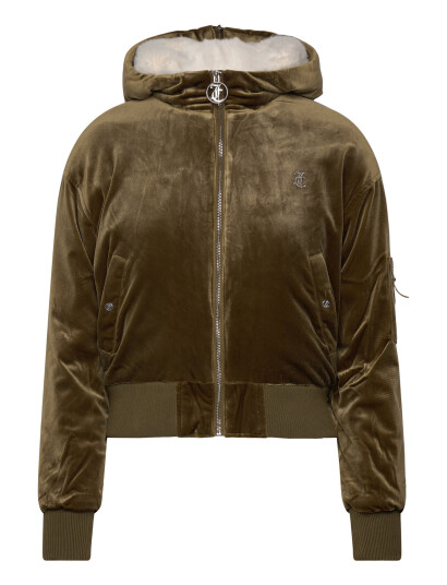 Juicy Couture Rydell Bomber - Khaki green - XS