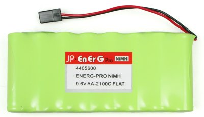 Energ-Pro 4405600 Nimh 9.6V AA-2100C Flat TX Energ-Pro 4405600 Nimh 9.6V AA-2100C Flat TX