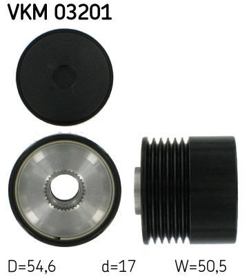 Dynamo remhjul SKF VKM 03201 Dynamo remhjul SKF VKM 03201