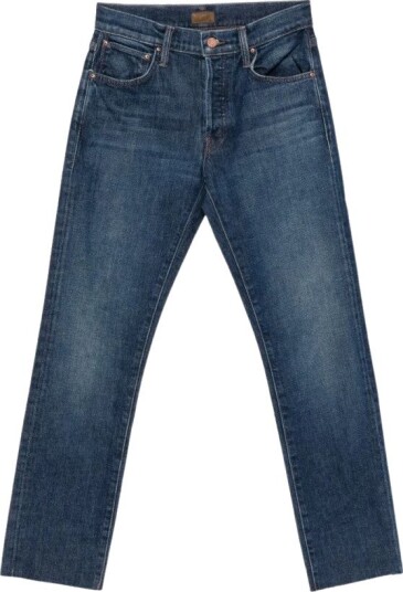Mother Dame Jeans Blå W29,