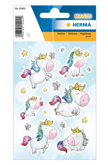 HERMA Stickers unicorn stardust jewel