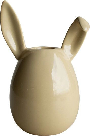 DBKD Rabbit lysestake 13 cm Shiny yellow