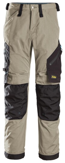 Snickers Workwear 6310 LiteWork Arbeidsbukse khaki/svart Khaki/Svart, Klær