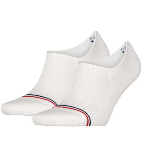 Tommy Hilfiger Sokker 2 pack Footie Hvit 39/42 Sokker 39 42