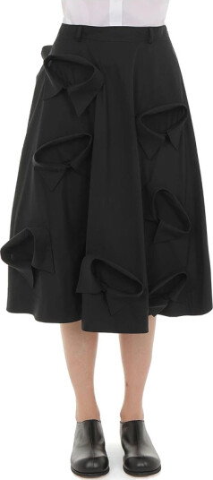 Moschino Dame Skjørt Svart L, Moschino Dame Skjørt Svart L,