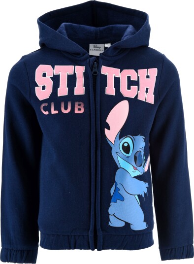 Disney Stitch Zip Hettehåndkle Navy 104 110